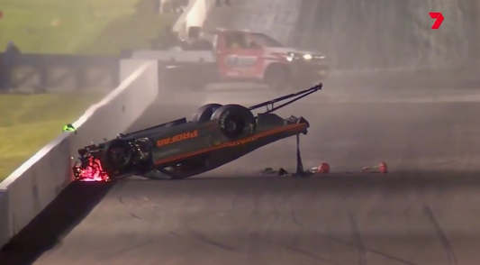 Joe Gauci suffers ‘truly harrowing’ fireball crash at Sydney Nitro Championships