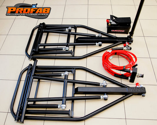 Custom-Made Race Car Jacks