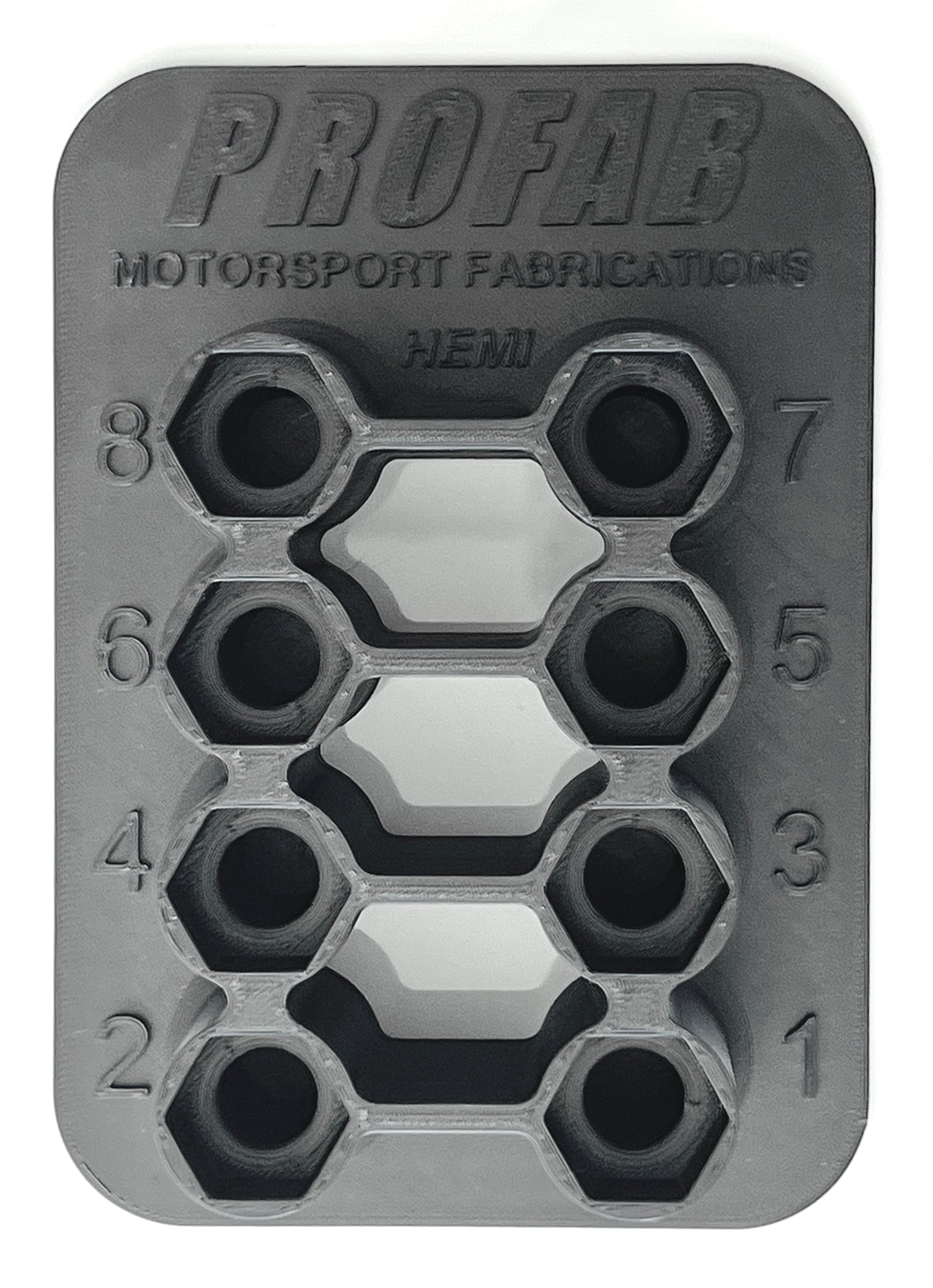 Custom spark plug organisers