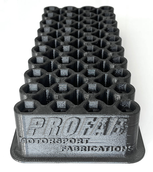 High-capacity spark plug holder (for 40 plugs)