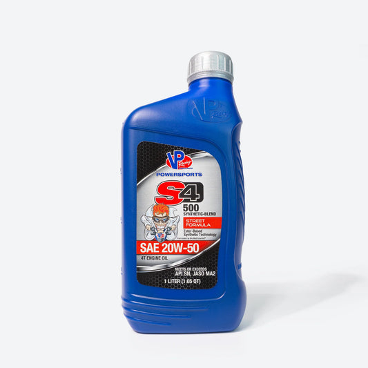S4-500 20W50 SEMI SYNTHETIC MOTORCYCLE OIL