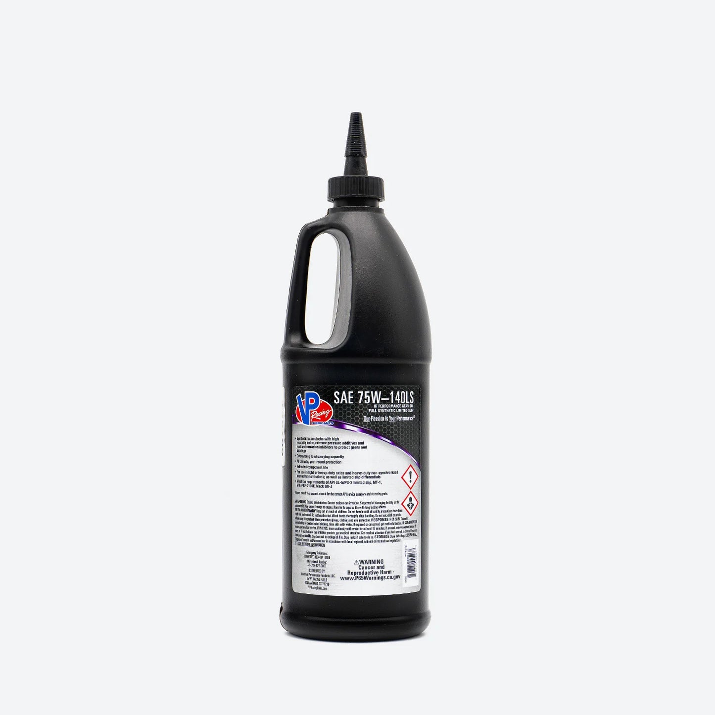 VP 75W140 GL-5 FULL SYNTHETIC GEAR OIL