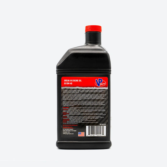VP BREAK-IN 10W40 ENGINE OIL