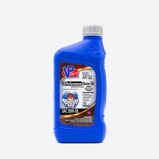 VP HI-PERFORMANCE 20W 50 RACING ENGINE OIL