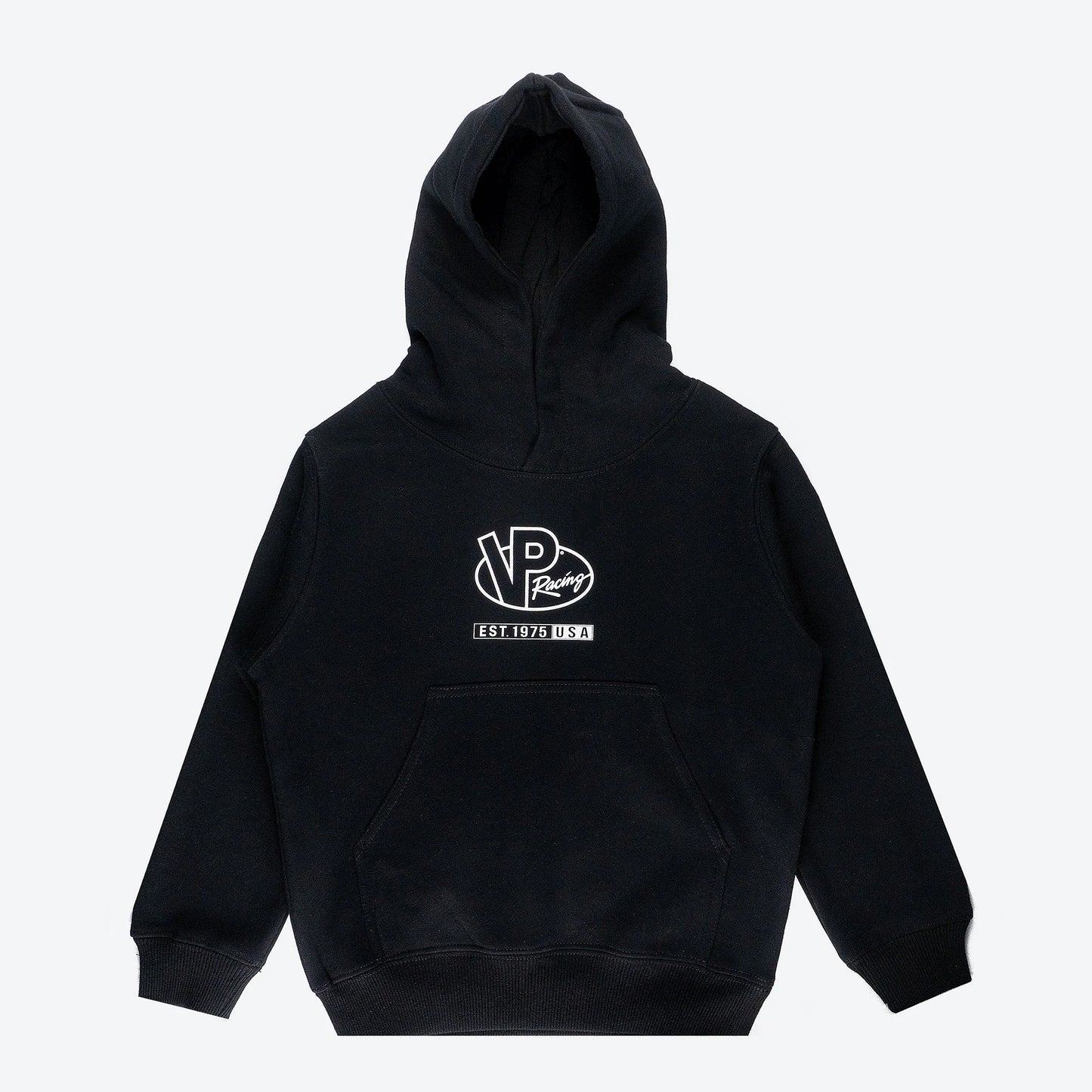 VP RACING - BLACK & WHITE LOGO KIDS HOODIE