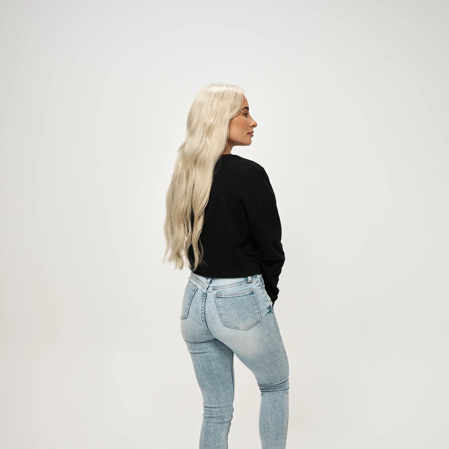 VP RACING - WOMEN'S CROP CREW SWEATER