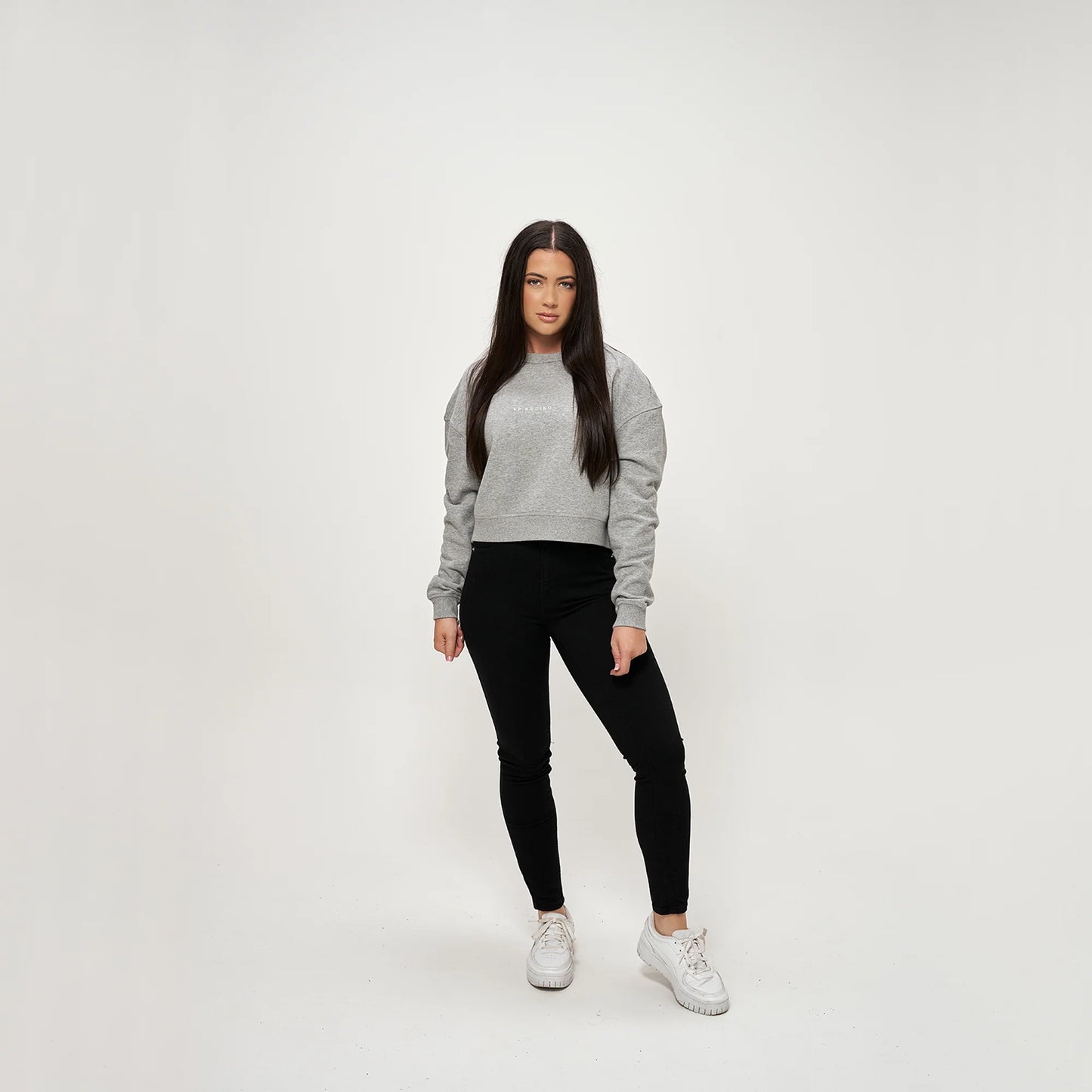 VP RACING - WOMEN'S CROP CREW SWEATER