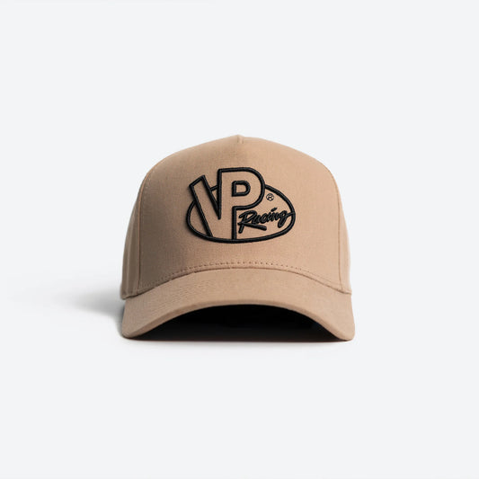 VP RACING FUELS LOGO FRAME HAT - BEIGE