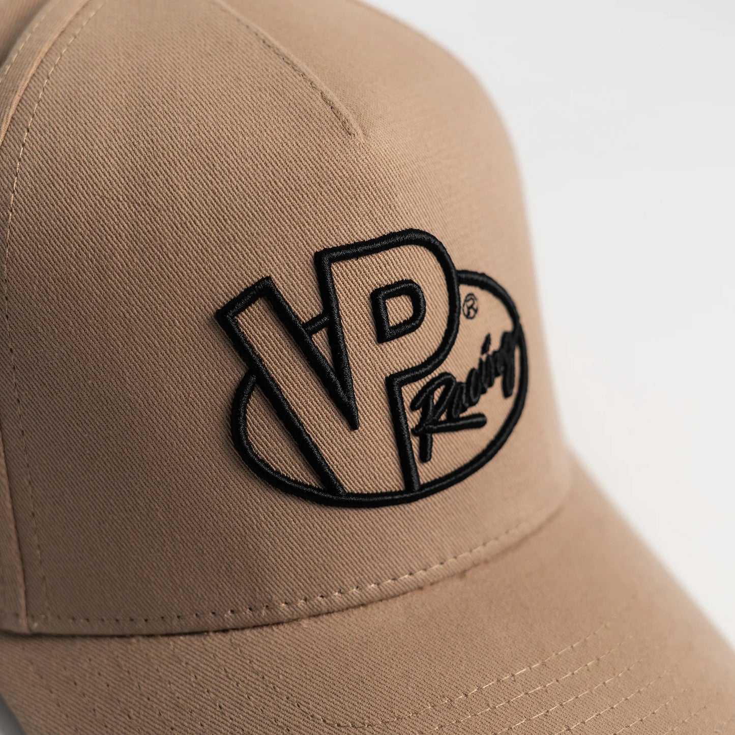 VP RACING FUELS LOGO FRAME HAT - BEIGE