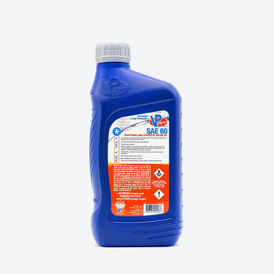 VP TRADITIONAL SAE 60 RACING ENGINE OIL
