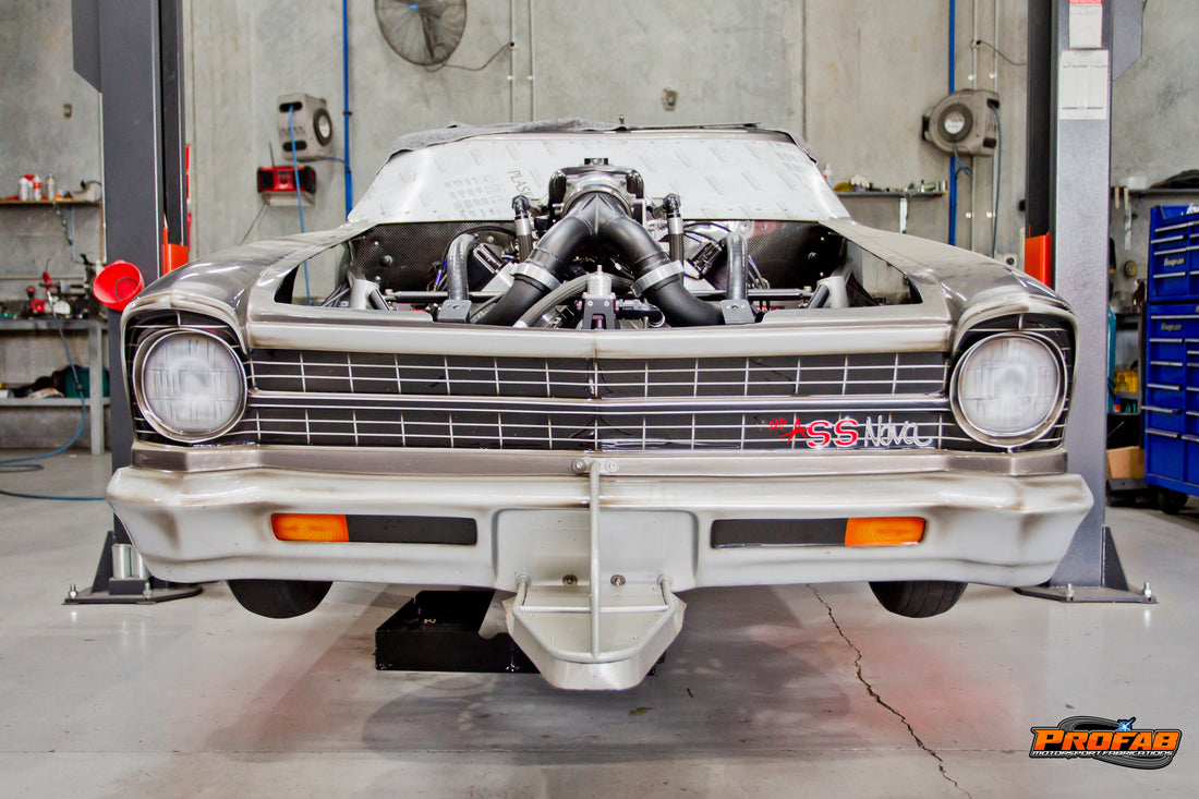 Paul Merry's Chevrolet Nova Shines on Debut Test at Sydney Dragway