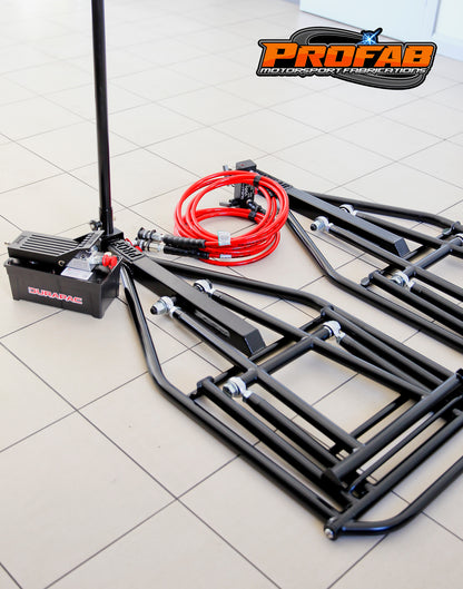Custom-Made Race Car Jacks