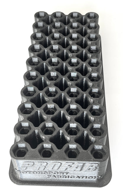 High-capacity spark plug holder (for 40 plugs)