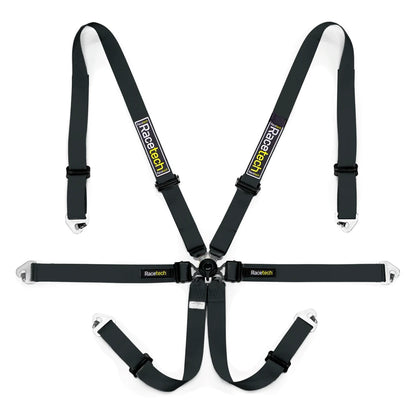 Pro International 6-Point Lightweight Harness GT Adjusters - FIA Approved