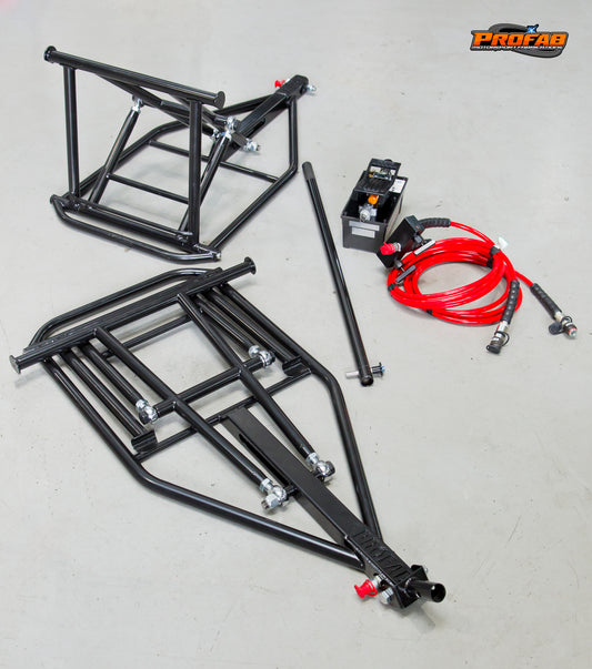 Custom-Made Race Car Jacks