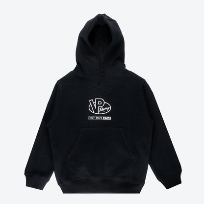 VP RACING - BLACK & WHITE LOGO KIDS HOODIE