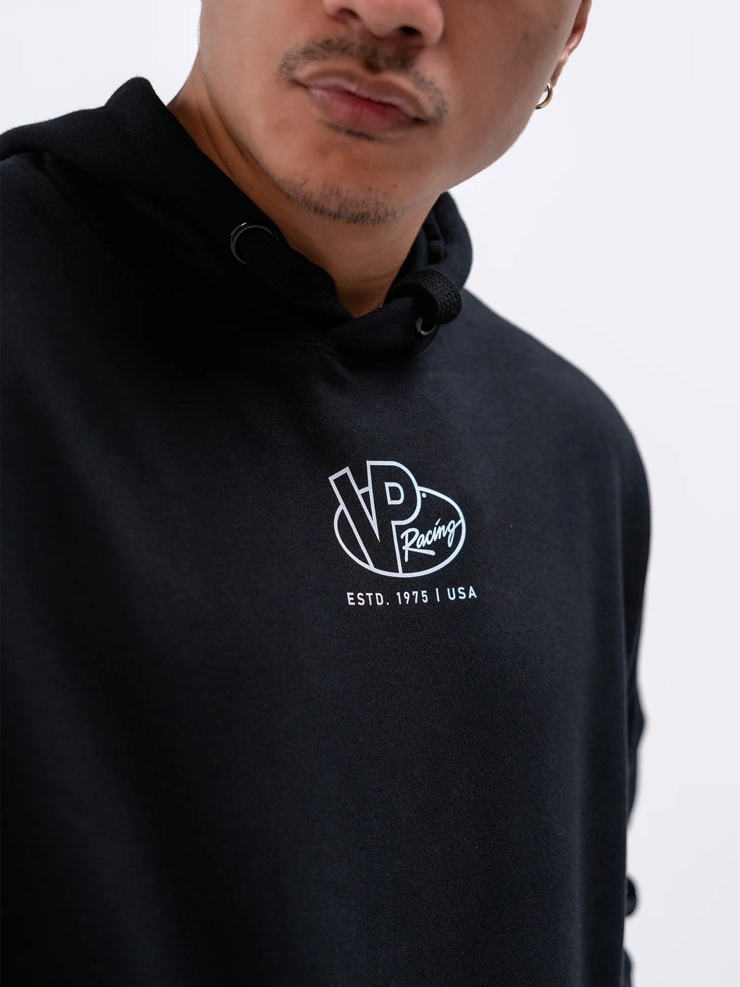 VP RACING - EST. 1975 BLACK & WHITE LOGO HOODIE