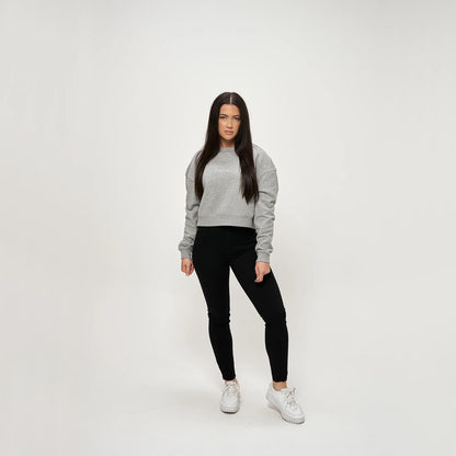 VP RACING - WOMEN'S CROP CREW SWEATER