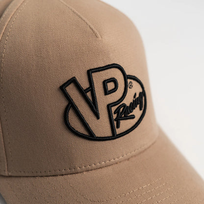 VP RACING FUELS LOGO FRAME HAT - BEIGE