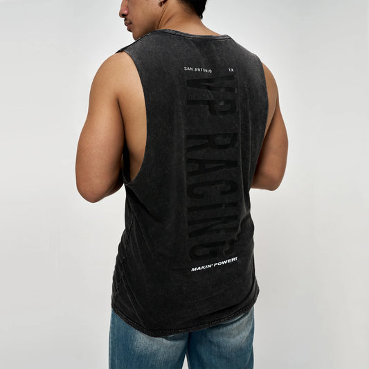 VP RACING MIDNIGHT FADED MENS SINGLET
